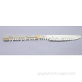 High quality stainless steel knife with gold on handle